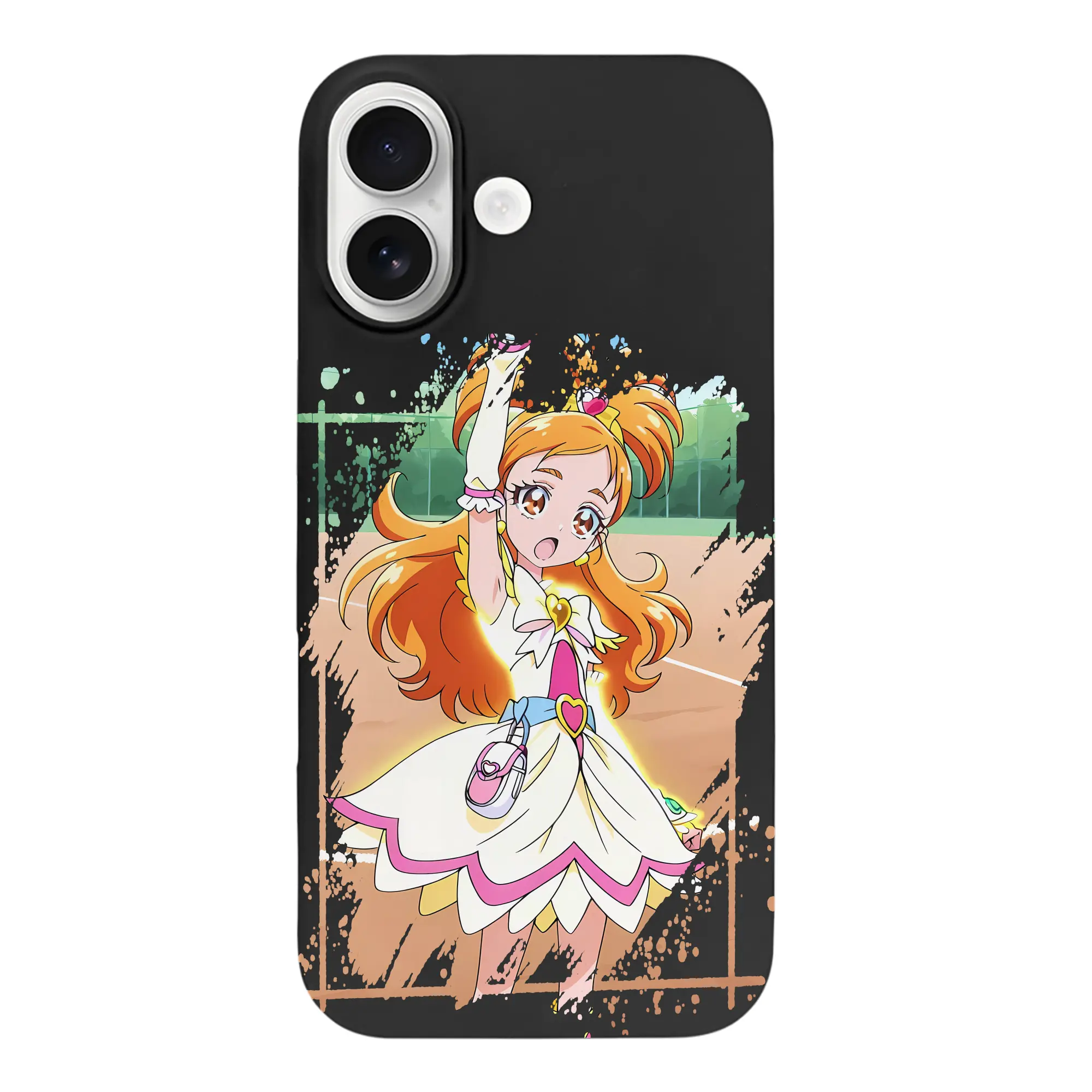 プリキュア グッズ,美墨なぎさ - iPhone 17 シリーズ シリコンケース 薄型 耐衝撃 指紋防止 ソフトタッチカバー 精密フィット 傷防止 保護ケース iPhone 17/17 Air/17 Pro/17 Pro Max 対応